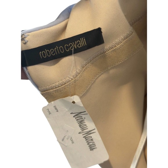 ROBERTO CAVALLI WOMENS VINTAGE SEXY PURPLE EMBELLISHED DRESS SZ 42 6 NWT - Picture 5 of 16